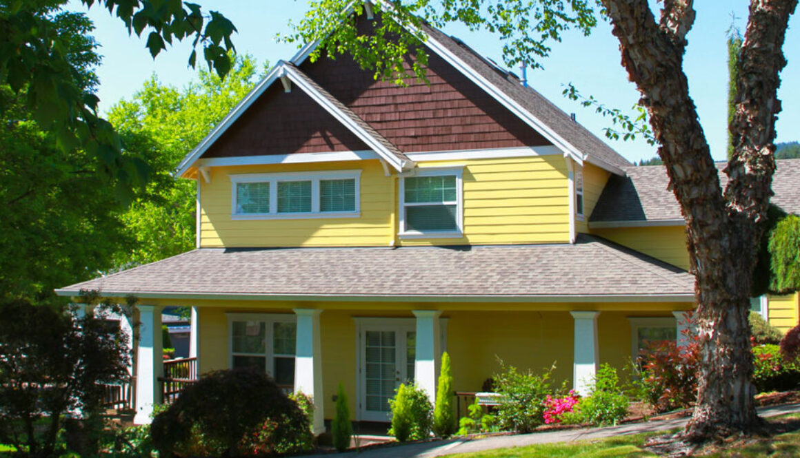 Exterior house in southern Oregon