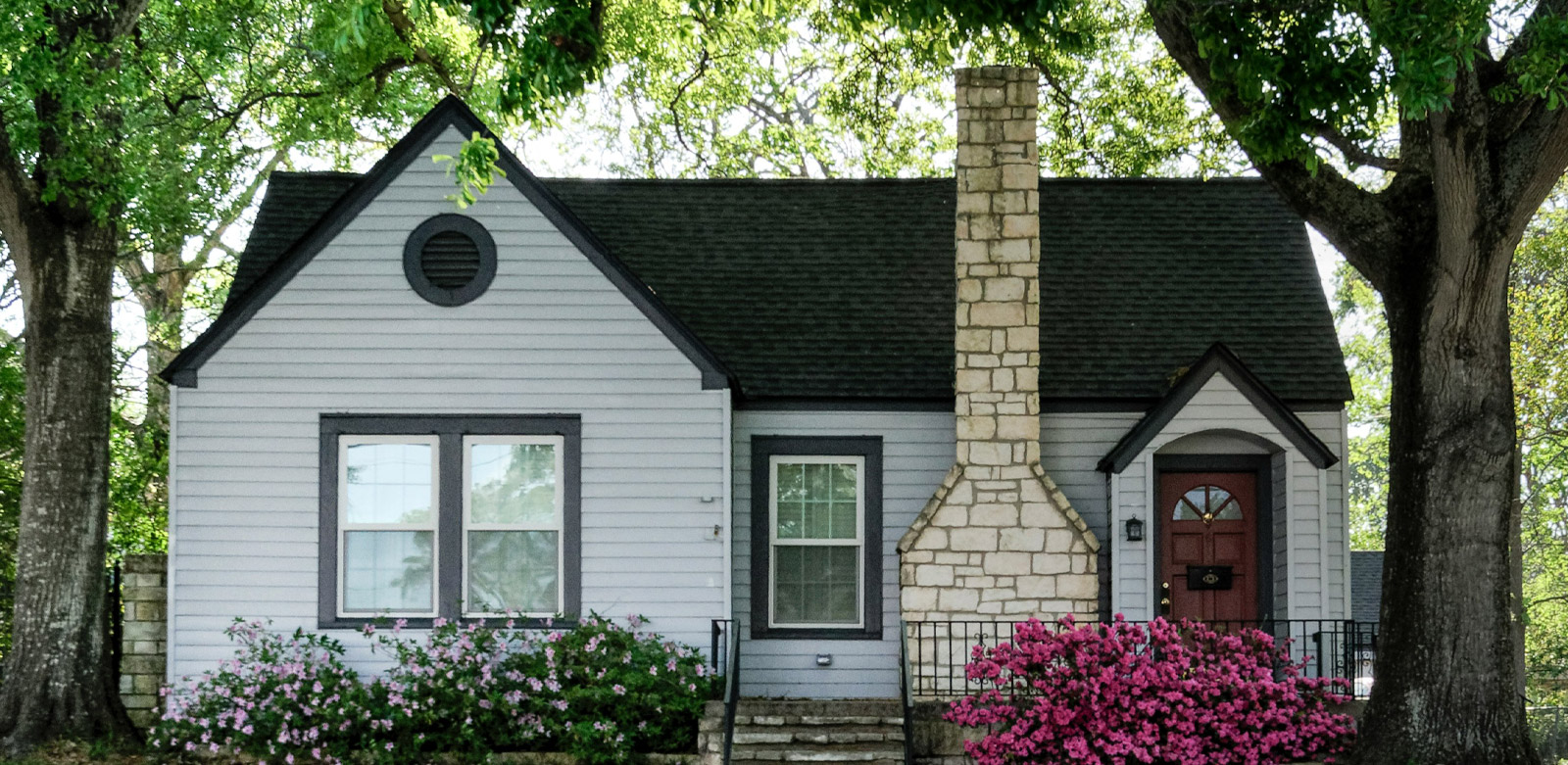House with long lasting paint on it