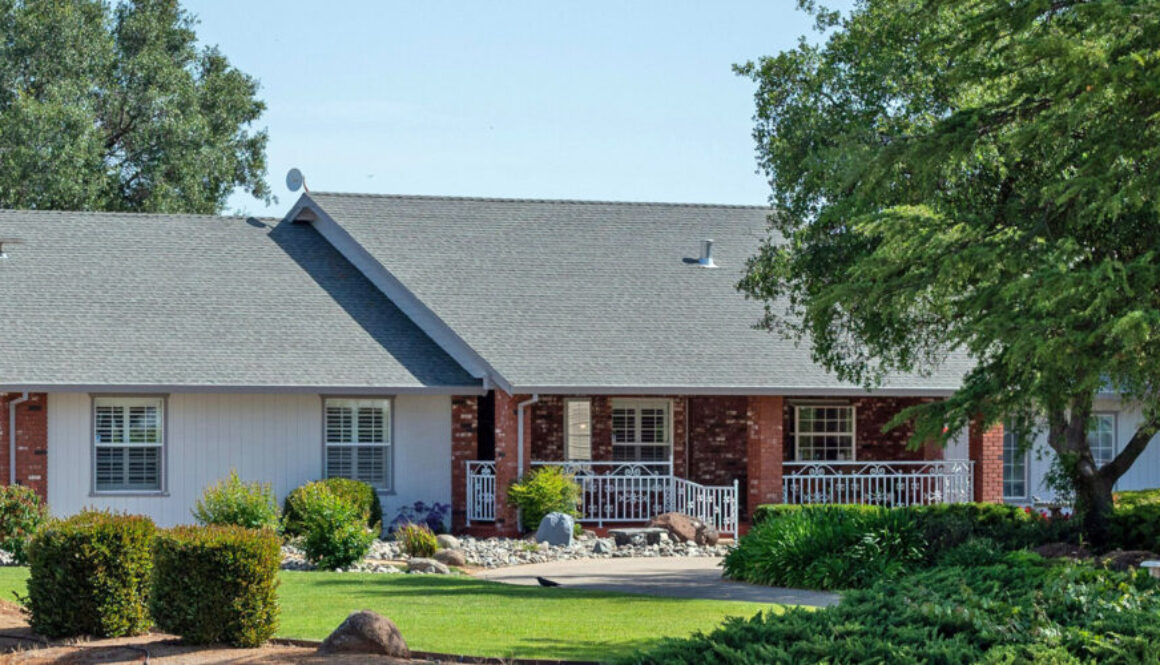 Exterior of a house showing no paint problems